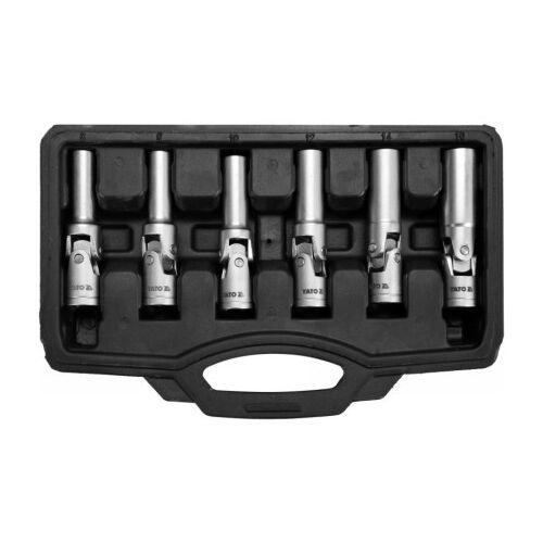 YATO Csuklós izzítógyerta-kulcs 6 részes 3/8" CrV