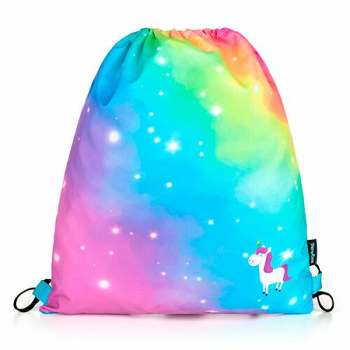 OXY Style Mini tornazsák - szivárványos unikornis