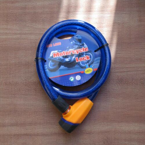 Biciklizár 1,8 x 100 cm kék-narancssárga 134381033