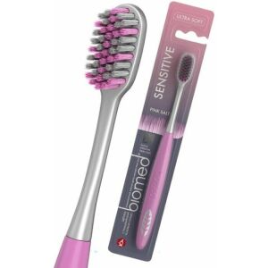 Biomed - Pink Salt himalájai sókristályokkal - Ultra Soft fogkefe 134385465 - Fogkefe