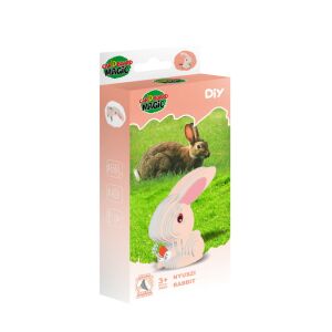 3D papírszobrászat - Nyuszi 134385660 - Kreatív játék