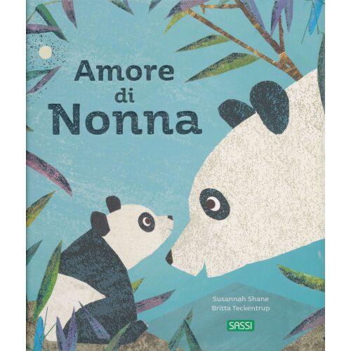 Amore di Nonna gyermekkönyv borítója pandával és kis pandával - Idegennyelvű könyv