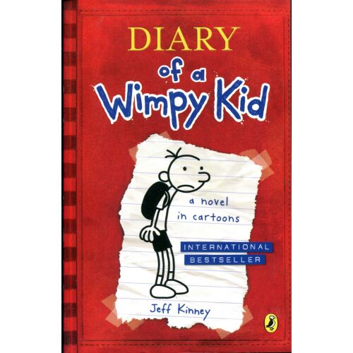 Jeff Kinney: Egy ropi naplója könyvborító - Idegennyelvű könyv