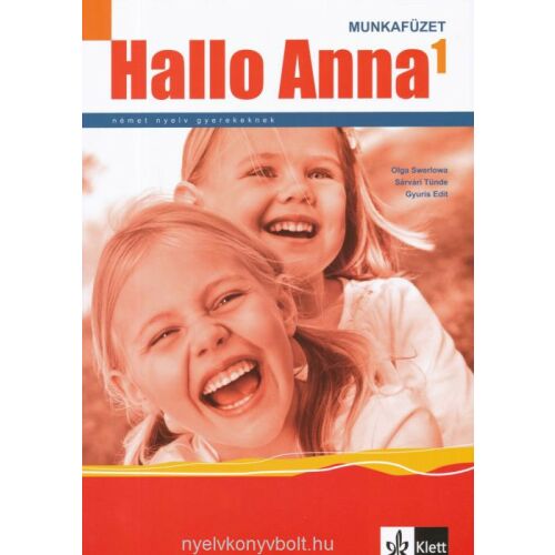 Hallo Anna 1 német nyelvi munkafüzet, Klett kiadó - Nyelvkönyv és szótár