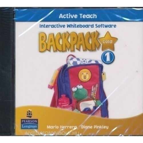 Backpack Gold 1 interaktív tábla szoftver CD-ROM