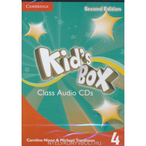 Kid's Box Second Edition 4 Osztály Audio CD-k - Cambridge Angol Nyelvtanulás - Nyelvkönyv és szótár