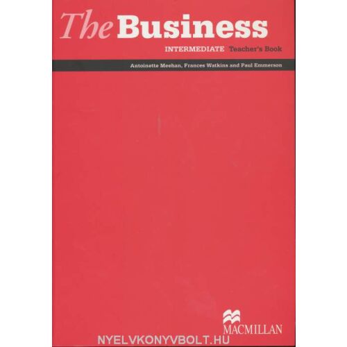 The Business Intermediate Tanári Könyv a Macmillan kiadásában 