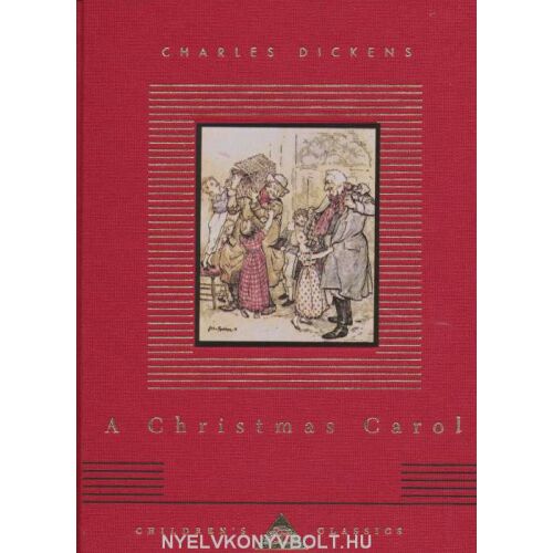 Charles Dickens: Karácsonyi ének könyvborító - Idegennyelvű könyv