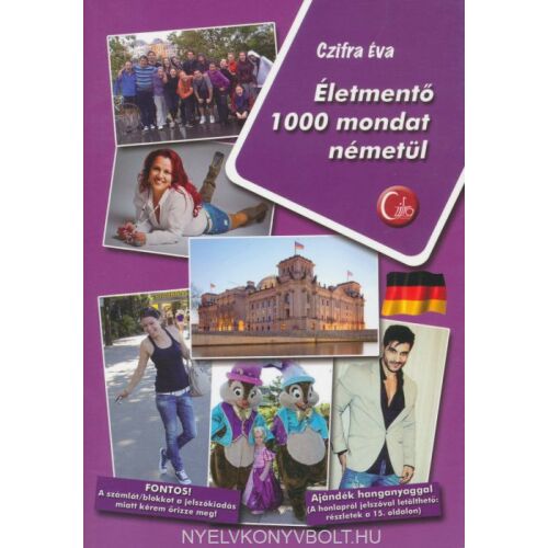 Életmentő 1000 mondat németül - Letölthető hanganyaggal