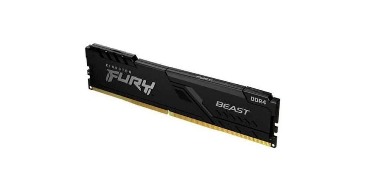 8GB 3200MHz DDR4 RAM Kingston Fury Beast CL16 (KF432C16BB/8) | Pepita.hu