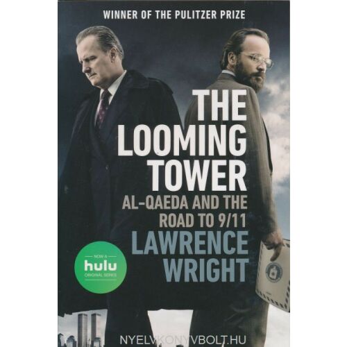Lawrence Wright: A tornyosuló árnyék, Pulitzer-díjas könyv borítója 