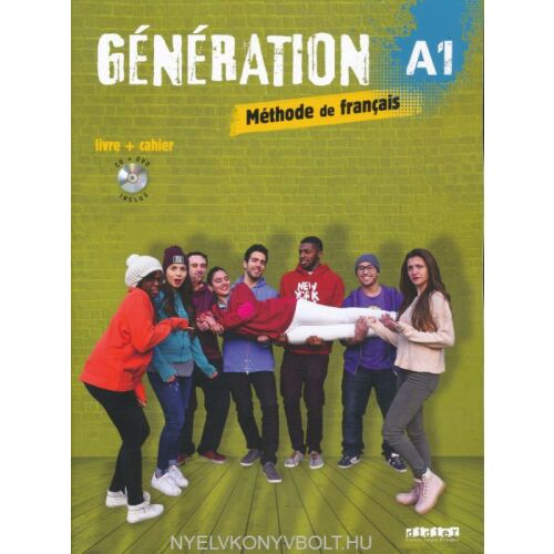 Génération A1 Francia nyelvkönyv + Munkafüzet + CD + DVD - Nyelvkönyv és szótár