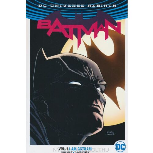 BATMAN VOL 1: I AM GOTHAM képregény borító. DC Universe Rebirth grafikus regény. - Idegennyelvű könyv