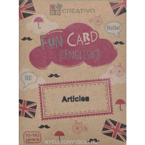 Creativo Fun Card English Articles - Angol nyelvtan tanulás - Nyelvkönyv és szótár