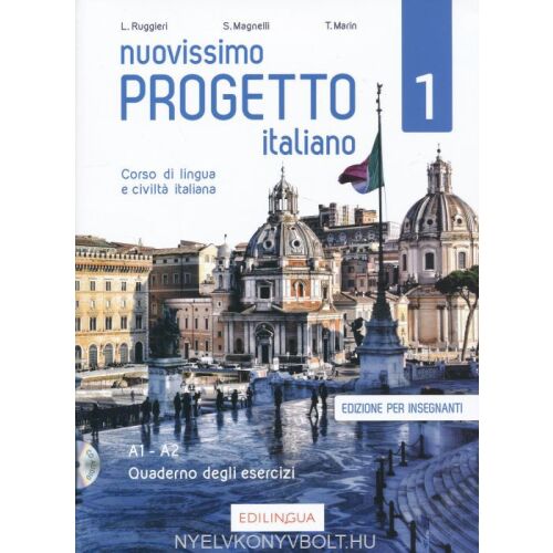 Nuovissimo Progetto 1 Olasz nyelvkönyv kezdőknek - Nyelvkönyv és szótár