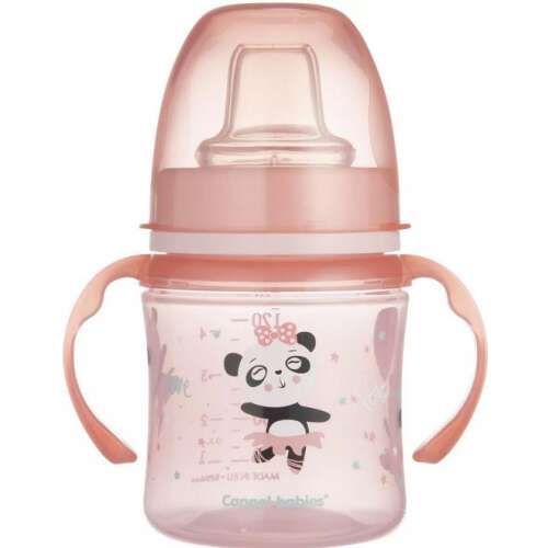 Canpol EasyStart 120ml tanulópohár panda mintával - Itatópohár