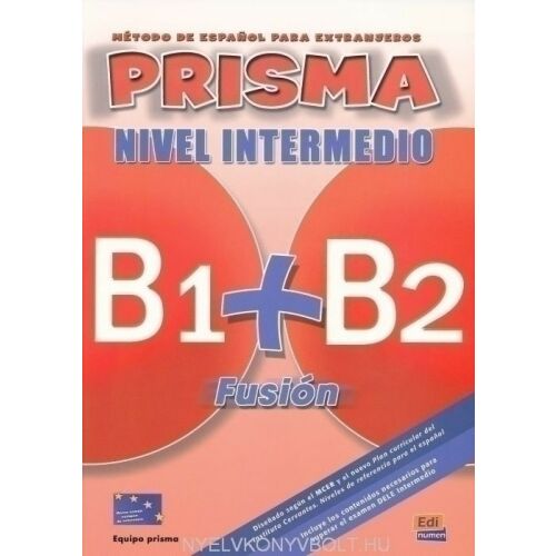 PRISMA Fusión B1+B2 spanyol nyelvkönyv haladóknak 