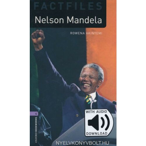 Nelson Mandela Factfiles könyv Rowena Akinyemitől, Oxford Bookworms sorozat - Nyelvkönyv és szótár