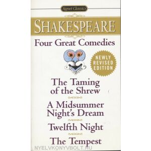 William Shakespeare: Four Great Comedies: The Taming of the Shrew/A Midsummer Night's Dream/Twelfth Night/The Tempest 134392649 - Idegennyelvű könyv