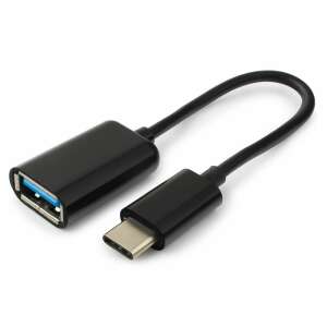 Gembird A-OTG-CMAF2-01 USB кабел 0.2 м USB C USB A Черен