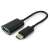 Gembird Cablexpert USB 2.0 OTG Type-C Adapterkabel, schwarz, 20cm