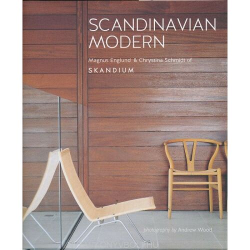 A Scandinavian Modern könyvborítója, amely modern skandináv lakberendezést mutat be - Idegennyelvű könyv
