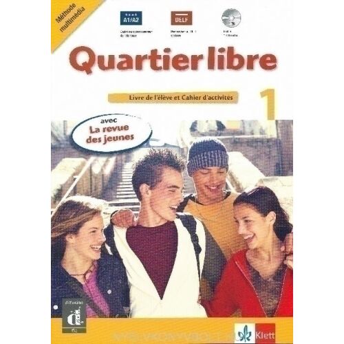 Quartier Libre 1 Francia tankönyv kezdőknek, A1/A2 szint - Nyelvkönyv és szótár
