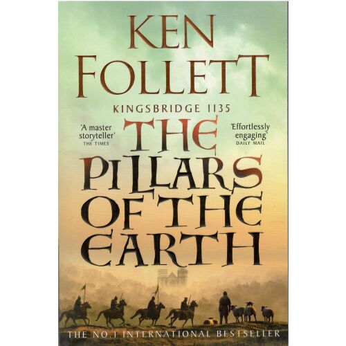 A Föld Pillérei, írta Ken Follett, történelmi fikciós regény - Idegennyelvű könyv