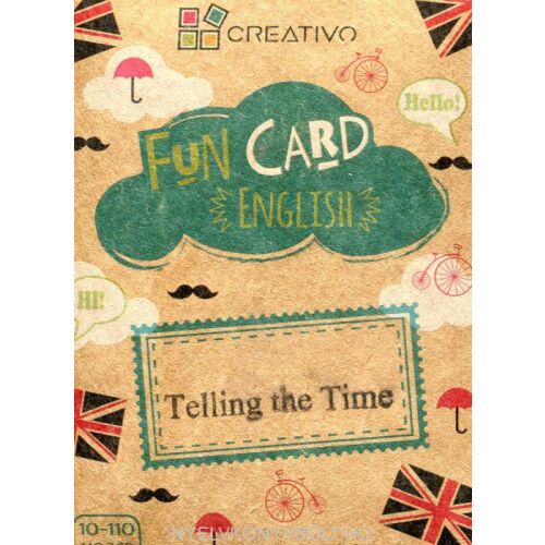 Creativo Fun Card Időmondó kártyajáték gyerekeknek - Kártyajáték