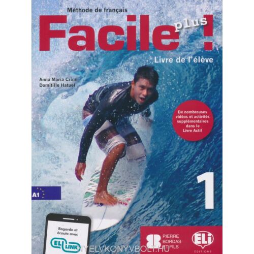 Facile Plus 1 Francia tankönyv - Diákkönyv 