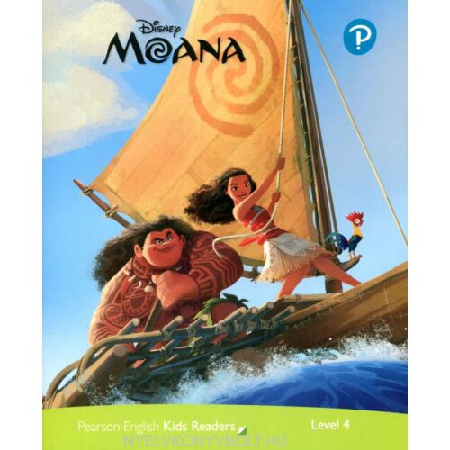 Disney Moana Gyerekolvasó 4. szint Könyvborító - Nyelvkönyv és szótár
