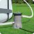 Bestway pool filter pump connected to a pool