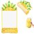 Pineapple Inflatable Pool Hammock Lounger Collage with Packaging