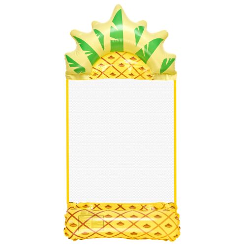 Надуваем хамак за басейн с форма на ананас