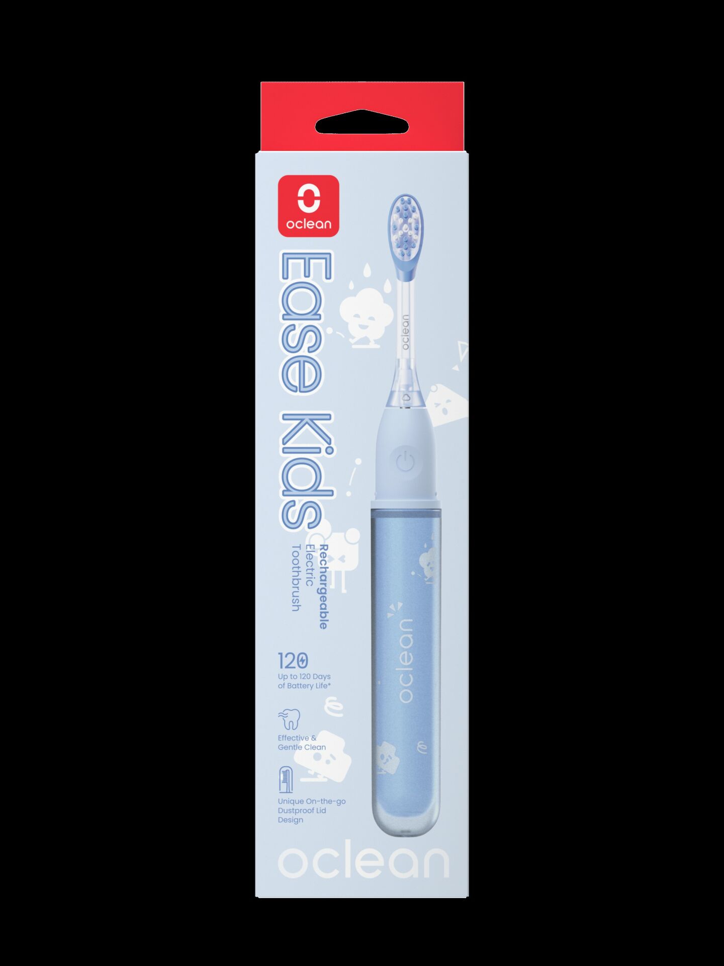 Oclean elektromos fogkefe Ease Kids Blue