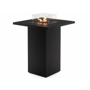 Planika Square High Vanjski stol za plinski kamin - Crni - Kamin