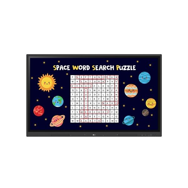 Lg 16/7 touchips interaktív tábla 98" 98tr3dk, 3840x2160, 44...