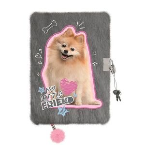 My Little Friend kutyás plüss napló lakattal - Sweet Spicc 134498252 - Napló