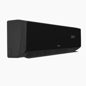 Inverteres klímaberendezés TCL Elite TAC-12CHSD/XA82IFS, 12000 BTU, 30 m2, A++, Wi-Fi, Smart AirFlow, Öndiagnózis, Plazma ionizátor, Aranyozott hőcserélő, Fekete