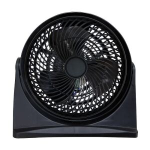 Elite EHFB-1333 20cm-es fekete dobozos ventilátor 3 sebességgel - Elite