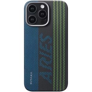 Pitaka MagEZ 5 Schutzhülle für iPhone 16 Pro Aries Tactile Woven, Phosphoreszierend 140692104 - Pitaka Handyhüllen