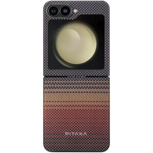 Pitaka MagEZ 5 Sunset Ultra Slim Samsung Galaxy Z Flip 6 Schutzhülle, Braun 140653175 - Pitaka Handyhüllen