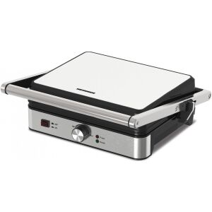 Grill electric Heinner SunsetGrill HEG-K2000SS cu plăci antiaderente - Aparate de sudură cu folie de vid, Aparat pentru preparat vafe, Friteuze, Oale electrice, Grătare de masă și Cântare de bucătărie