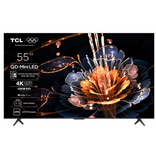 TCL 55 hüvelykes 4K Ultra HD Mini LED Smart TV 55C61KS