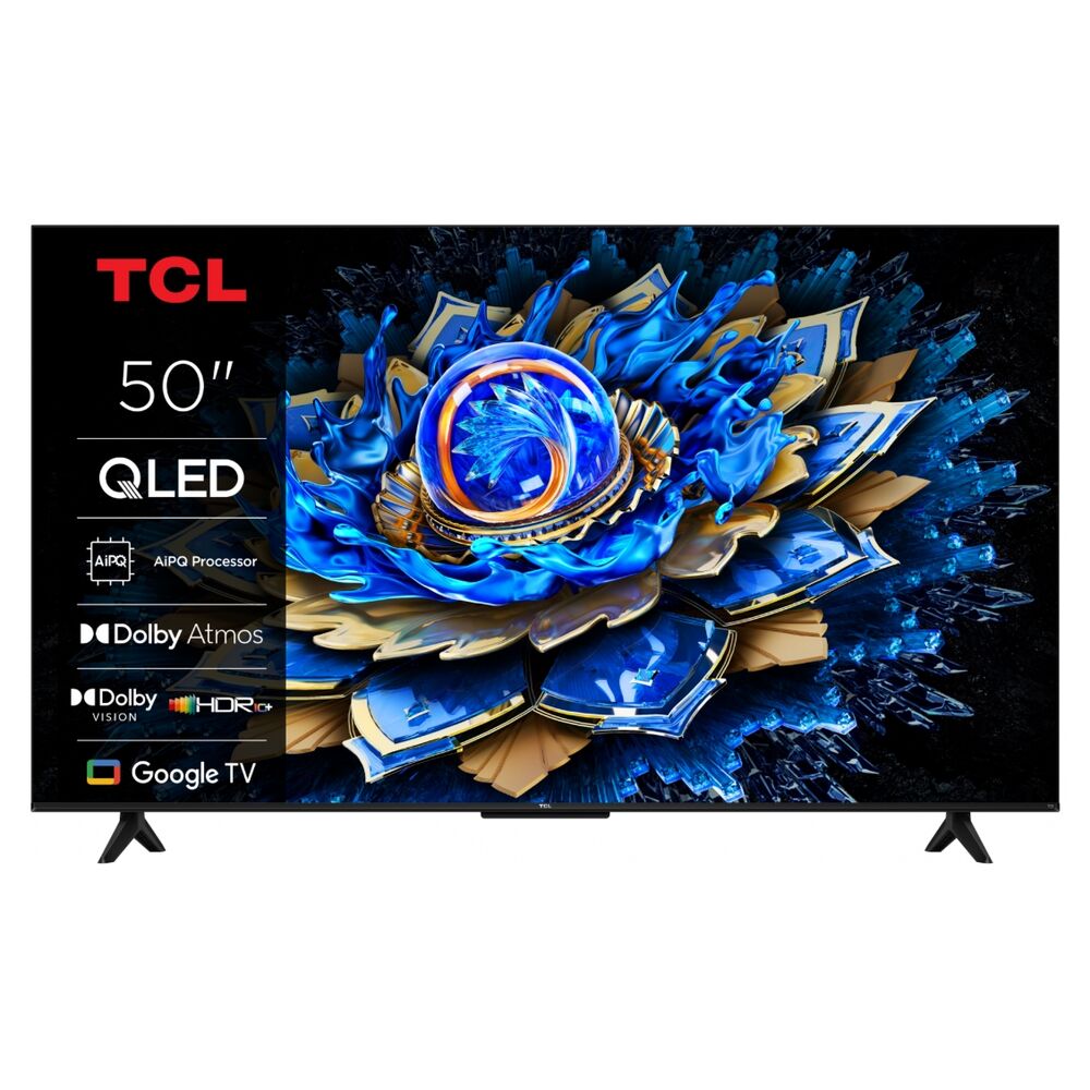 Telewizor QLED TCL 127 cm 50" 50T69C, Ultra HD 4K, Smart TV, Wi-Fi, CI+