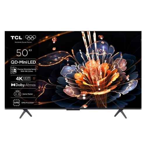 TCL 50-Zoll 4K Ultra HD Mini LED Smart TV 50C61KS mit Dolby Atmos