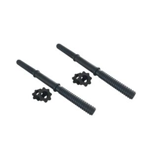 GazoFitness menetes súlyzórúd, 45 cm pár csillag szorítókkal - Súlyzórúd