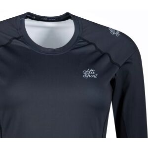 ALTISPORT Prémium Női Funkcionális Sportfelső - Hosszú Ujjú, Vörös-Fekete, XXL 136236855 - Divat & Öltözködés