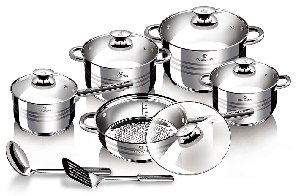 Berlinger-Haus Blaumann BL-1637N 10 részes edénykészlet Gourmet Line