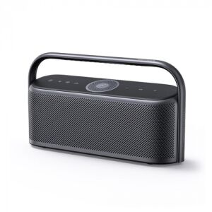 Anker SoundCore Motion X600 tragbarer Lautsprecher, weißer Hintergrund - Bluetooth Lautsprecher